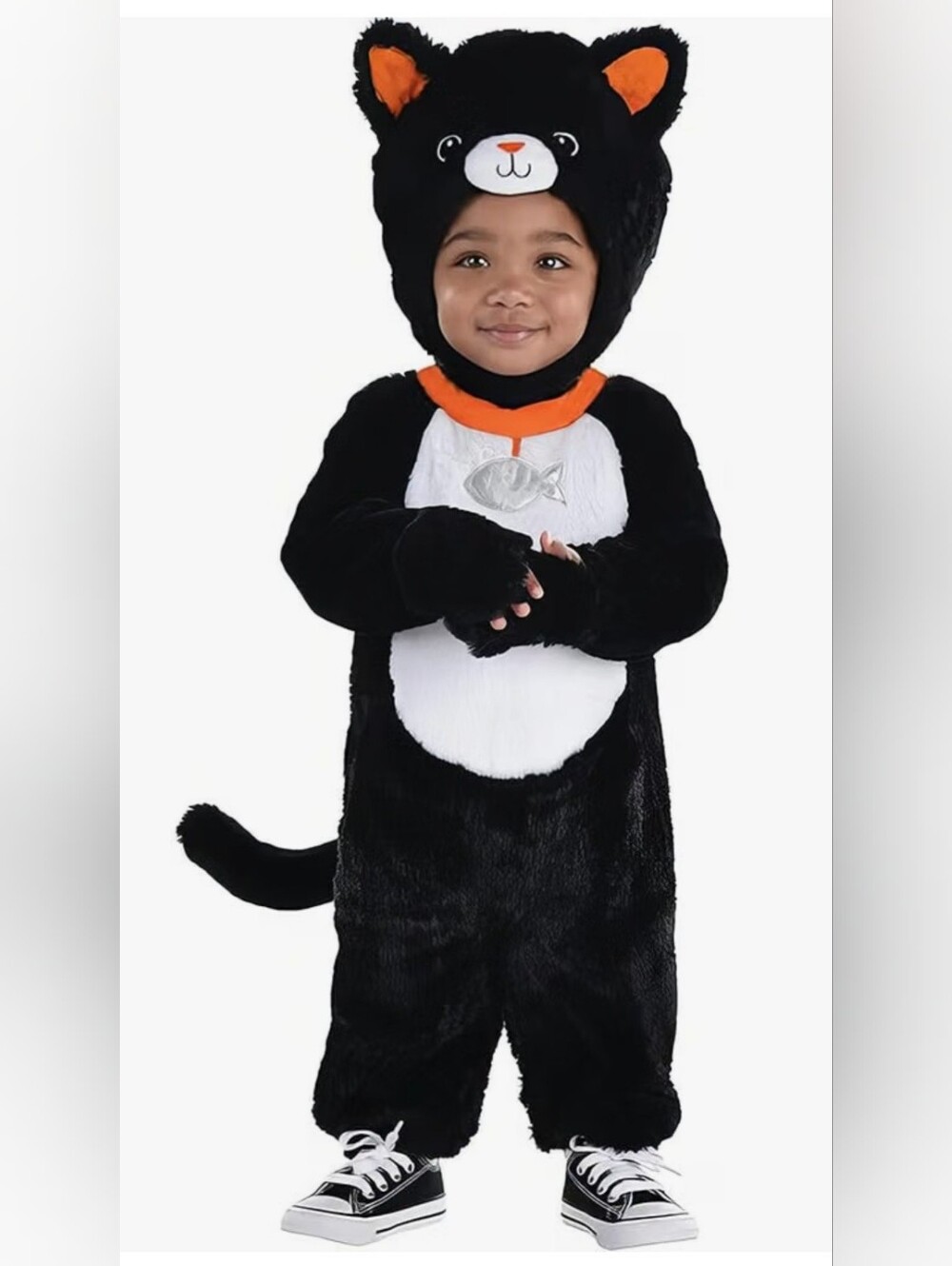 Cuddly Black Cat Costume-Infant size 6M-12M Halloween-NWT-Halloween-So Soft